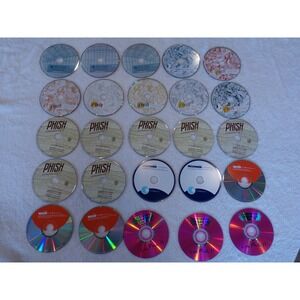 PHISH Live 24 CD LOT  Ventura 11 Denver Niagara Hampton Prague 1997 98 No Cases